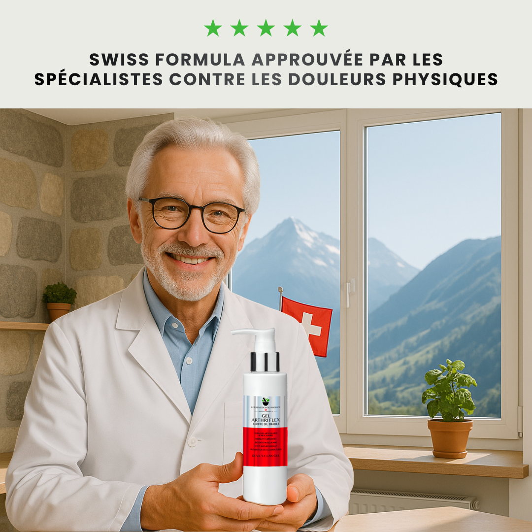 LES REMÈDES DES MOINES | GEL ARTHRIFLEX  GRIFFE DU DIABLE SWISS FORMULA