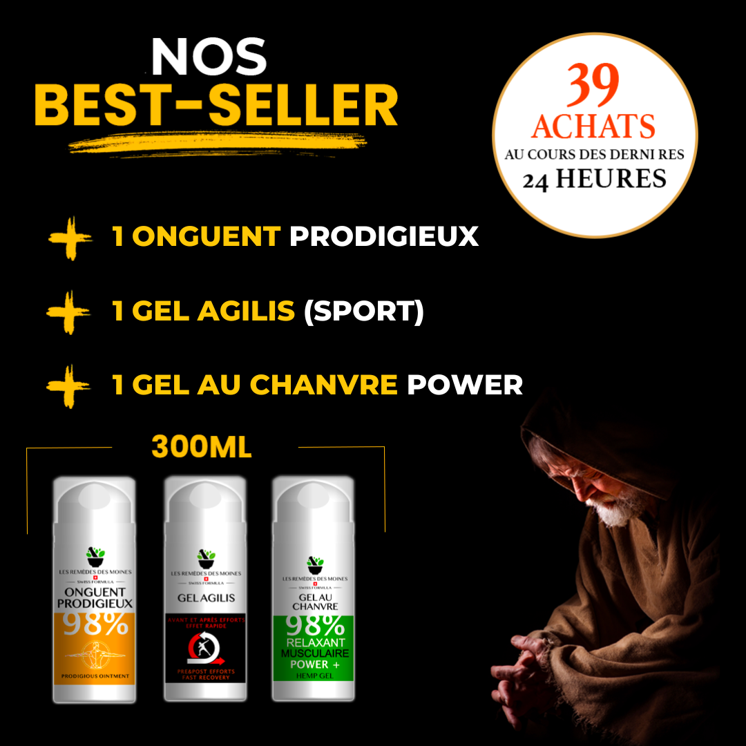 LES REMEDÈS DES MOINES | BEST-SELLER KIT