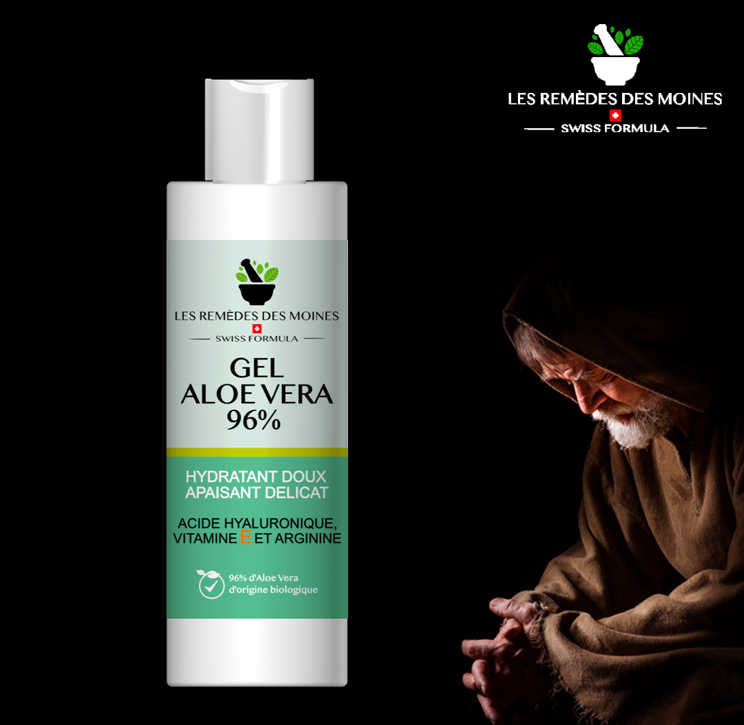 LES REMÈDES DES MOINES | GEL ALOE VERA 96 %